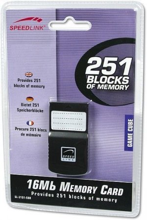   (Memory Card)  GameCube 16 MB (Wii)