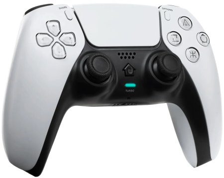  Геймпад беспроводной Wireless Controller V2 Bluetooth в корпусе DualSense Белый (PS4/PC/Android) 