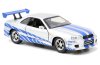  Машинка Jada Toys: 2002 Ниссан Скайлайн ГТР Р34 1:32 (2002 Nissan Skyline GTR R34 1:32) Форсаж (The Fast and the Furious) (97184) 12 см