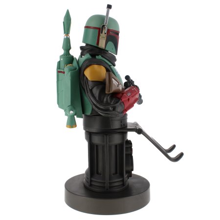 Фигурка подставка для геймпада/телефона Cable Guys: Боба Фетт (The Book of Boba Fett) Звездные Войны (Star Wars The Mandalorian) (CGCRSW400373) 20 см 