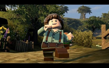 Игра LEGO Хоббит (The Hobbit) Русская Версия (PS4) USED Б/У Playstation 4