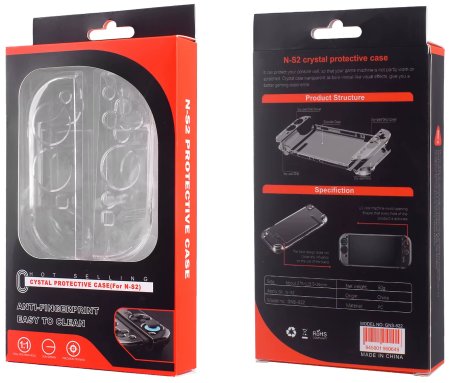 Чехол для приставки Nintendo Switch 2 Crystal Protective Case (GNS-822) (Прозрачный) (Switch 2)