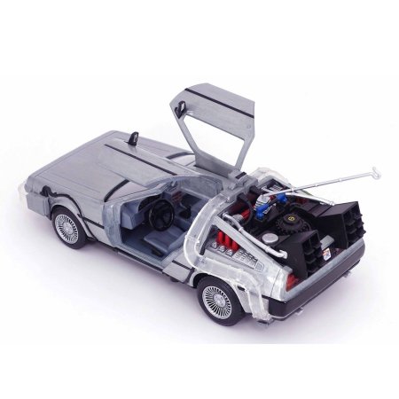 Модель машинки Jada Toys Hollywood Rides: Машина Времени (Time Machine) Назад в Будущее 1 (Back To The Future 1) (32911) 1:24  