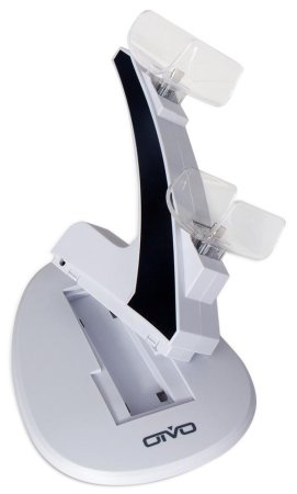 Зарядная станция для 2-х геймпадов Playstation DualSense OIVO (IV-P5234W) Белый (PS5)