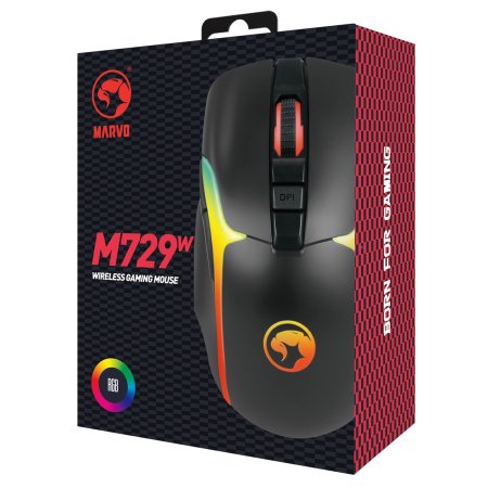 Мышь беспроводная с подсветкой Marvo (M729W) PC 