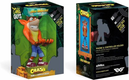 Фигурка подставка для геймпада/телефона Cable Guys: Crash Bandicoot