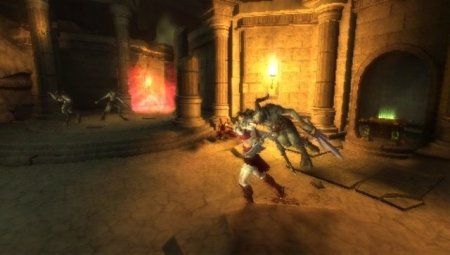  God of War (Бог войны): Chains of Olympus (Цепи Олимпа) (PSP) USED Б/У 