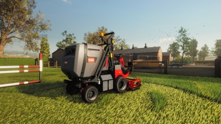 игра Lawn Mowing Simulator: Landmark Edition Русская Версия (Switch) для Nintendo Switch