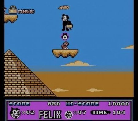 Кот Феликс (Felix the Cat) (8 bit) для Денди 