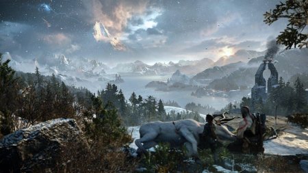 Игра God of War (Бог войны) (2018) Специальное Издание (Limited Edition) Русская Версия (PS4) USED Б/У Playstation 4