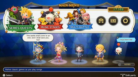 игра Theatrhythm Final Bar Line (Switch) для Nintendo Switch