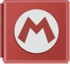 Кейс для хранения картриджей Super Mario M (NSW-038U) Красно-Белый (Switch)