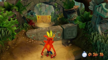 Игра Crash Bandicoot N. Sane Trilogy (PS4) USED Б/У Playstation 4