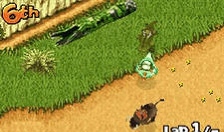 Shrek Smash n' Crash Racing (GBA) для Game boy