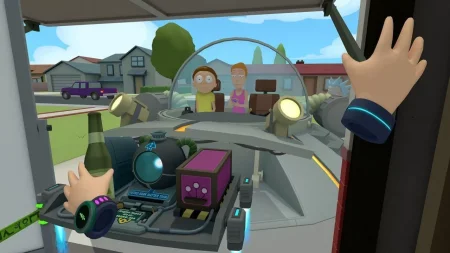Игра Рик и Морти (Rick and Morty): Virtual Rick-ality (Только для PS VR) (PS4) USED Б/У Playstation 4