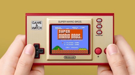 Портативная игровая приставка Nintendo Game & Watch Super Mario Bros Оригинал для 8 bit, Денди (Dendy)