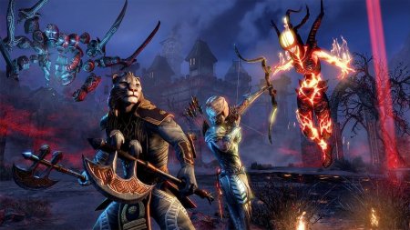 Игра The Elder Scrolls Online: Tamriel Unlimited (PS4) USED Б/У Playstation 4