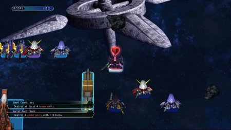 Игра SD Gundam G Generation Cross Rays Platinum Edition (PS4) Playstation 4