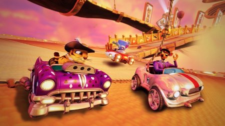 игра Crash Team Racing: Nitro-Fueled (Switch) USED Б/У для Nintendo Switch