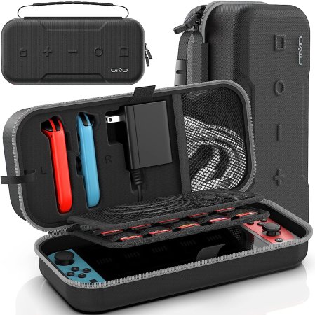 Чехол-сумка Carry Case Oivo (IV-SW188) Grey (Серый) (Switch/Switch OLED)