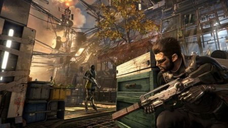 Игра Deus Ex: Mankind Divided Русская Версия (PS4) USED Б/У Playstation 4