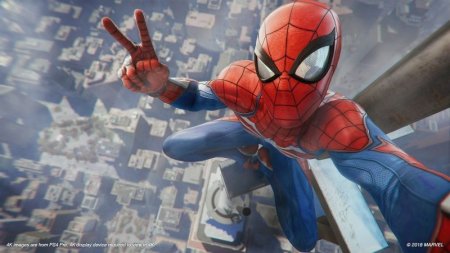 Игра Marvel Человек-паук (Spider-Man) Русская Версия (PS4) Playstation 4