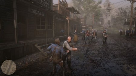 Игра RDR 2: Red Dead Redemption 2 Русская Версия (PS4) USED Б/У Playstation 4
