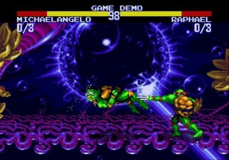 Коллекционный сборник 2 в 1 Черепашки Ниндзя (Ninja Turtles) (16BC-006) Русская Версия (16 bit) 