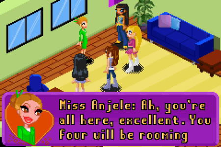 Братц: Фильм (Bratz: The Movie) Русская Версия (GBA) для Game boy