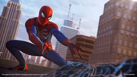 Игра Marvel Человек-паук (Spider-Man) Русская Версия (PS4) Playstation 4