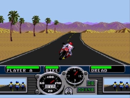 Гонки На Спортбайках (Road Rash) Русская Версия (16 bit) 