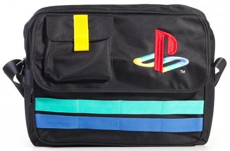   Difuzed: Playstation Retro Logo Messengerbag   