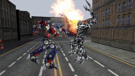  Transformers: The Game (PSP) USED Б/У 