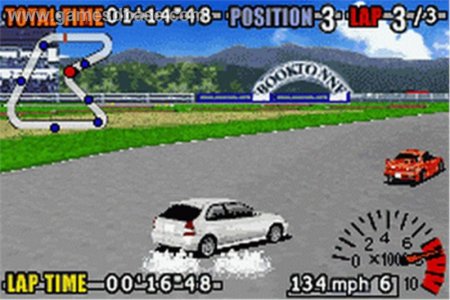 GT ADVANCE 3 Pro Concept Racing Русская Версия (GBA) для Game boy