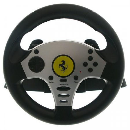  Universal Challenge Racing Wheel (PC/PS2/PS3/GameCube) (PS2)  Sony PS2