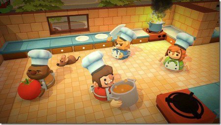 Игра Overcooked: Gourmet Edition (Адская кухня) (PS4) Playstation 4