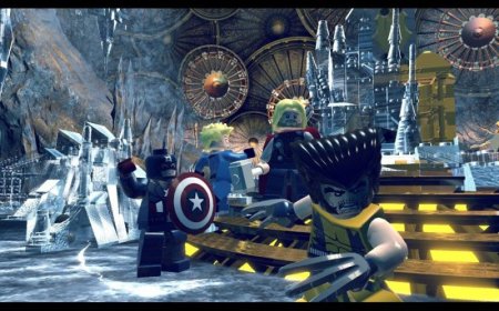 Игра LEGO Marvel: Super Heroes (PS4) Playstation 4