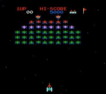 Галактика (Galaxian) (8 bit) для Денди 