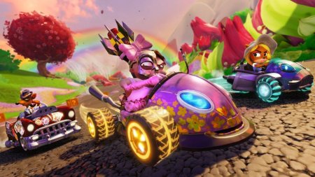 игра Crash Team Racing: Nitro-Fueled (Switch) USED Б/У для Nintendo Switch