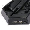  Подставка для вертикальной установки консоли + зарядная станция + охлаждение + USB HUB разветвитель (KJHPS4PRO-03) (PS4 Pro) 