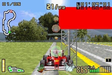 Ф-1 2005 (F-1 2005) (Без наклейки) (GBA) для Game boy