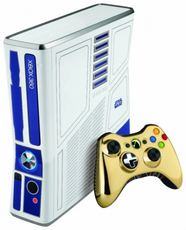     Microsoft Xbox 360 Slim 500Gb Eur White () Star Wars Edition 