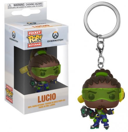   Funko Pocket POP! Keychain:  (Lucio)  (Overwatch) 4 