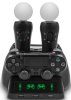 Зарядная станция для 2-х геймпадов DualShock 4 и 2-х контроллеров PS Move IPLAY (HBP-118) (PS4 FAT/SLIM/PRO)