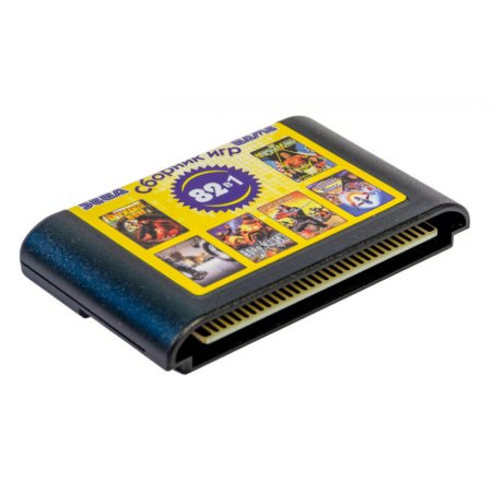 Сборник игр 82 в 1 (16B18 Action) Русская Версия (16 bit) (no box) 
