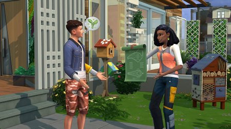 The Sims 4 + Дополнение The Sims 4: Экологичная жизнь (Eco Lifestyle) Русская Версия (Xbox One) 