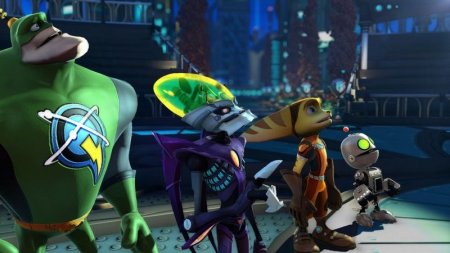 Купить игру Ratchet and Clank: All 4 One Специальное издание Русская Версия с поддержкой 3D (PS3) USED Б/У для Sony Playstation 3