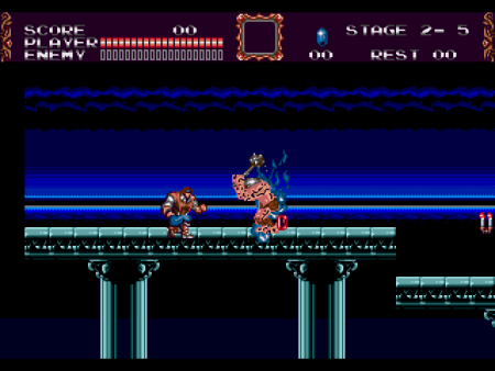 Кастлвания: Блудлайн (Castlevania: Bloodlines The New Generation) Русская Версия (16 bit) 