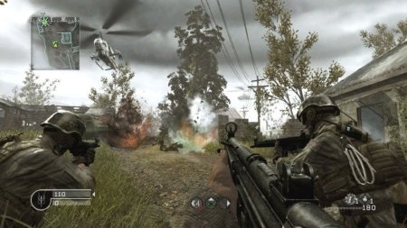 Купить игру Call of Duty 4: Modern Warfare (PS3) USED Б/У для Sony Playstation 3