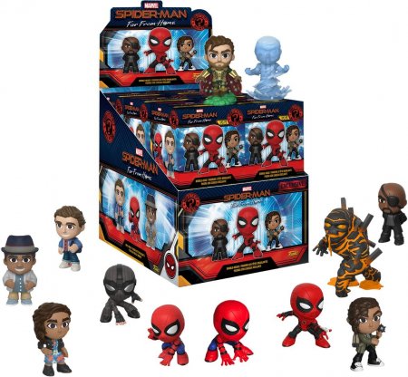  Funko Mystery Minis:   1/12 -:    (Spider-Man: Far From Home) (12PC PDQ (Exc2)) (39353) 4 